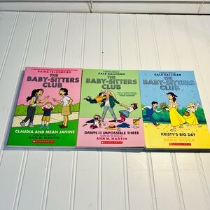 The Baby-Sitters Club Graphic Nove Book Set # 4, 5, 6